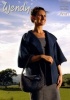 Knitting Pattern - Wendy - Traditional Aran - Kimono Cardigan & Felted Shoulder Bag